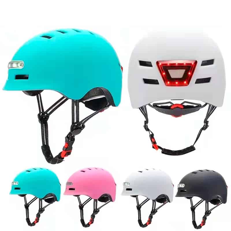 Casco Patinete con Luz Led
