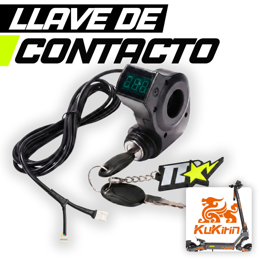 Llave de contacto Kukirin G2 DGT