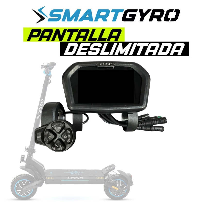 SmartGyro Crossover Dual Max 2 Patinete Eléctrico Negro